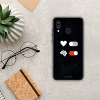 Thumbnail for Heart Vs Brain - Samsung Galaxy A40 θήκη
