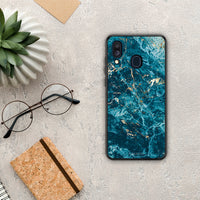 Thumbnail for Marble Blue - Samsung Galaxy A40 case
