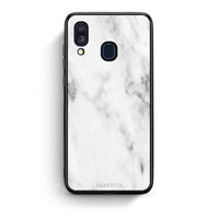 Thumbnail for 2 - Samsung A40  White marble case, cover, bumper