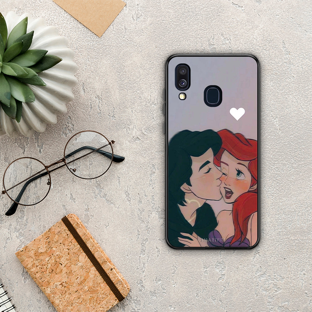 Mermaid Couple - Samsung Galaxy A40 case