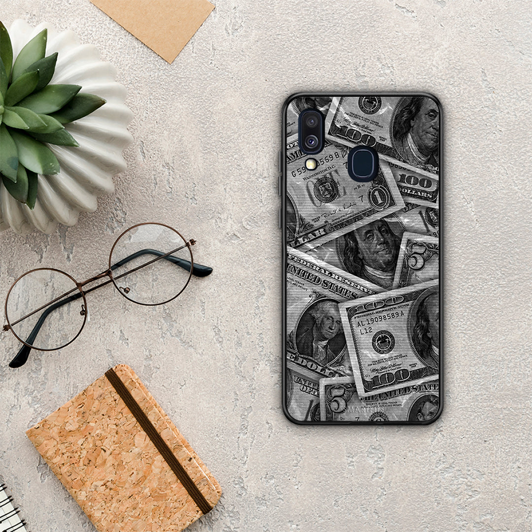 Money Dollars - Samsung Galaxy A40 case