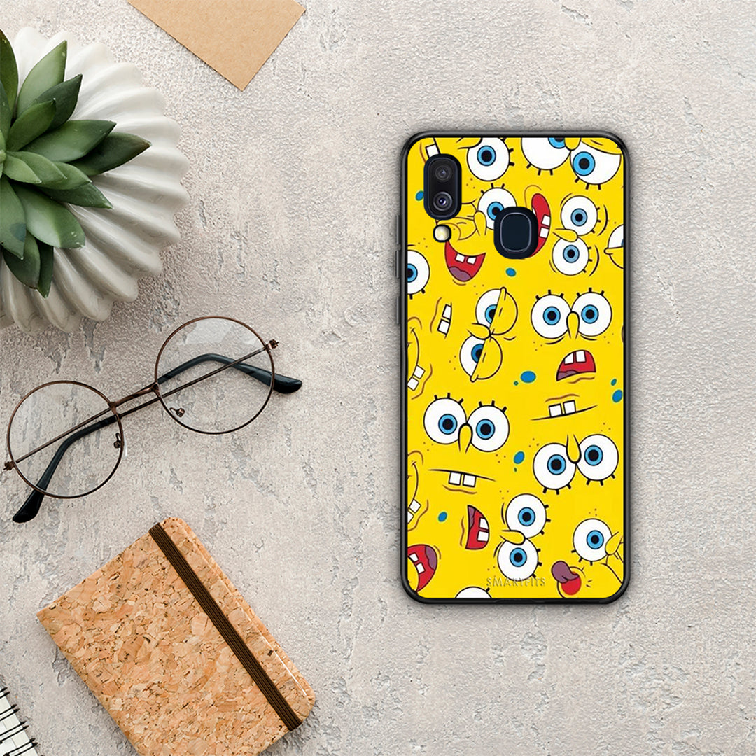 PopArt Sponge - Samsung Galaxy A40 case