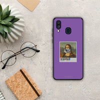 Thumbnail for Popart Monalisa - Samsung Galaxy A40 case