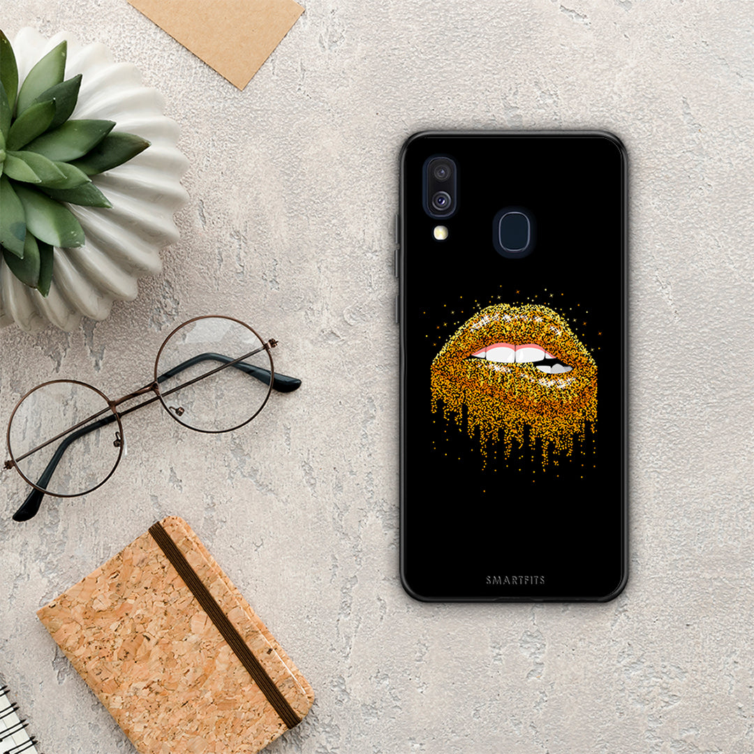 Valentine Golden - Samsung Galaxy A40 case