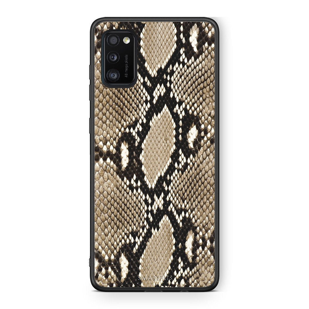 23 - Samsung A41  Fashion Snake Animal case, cover, bumper