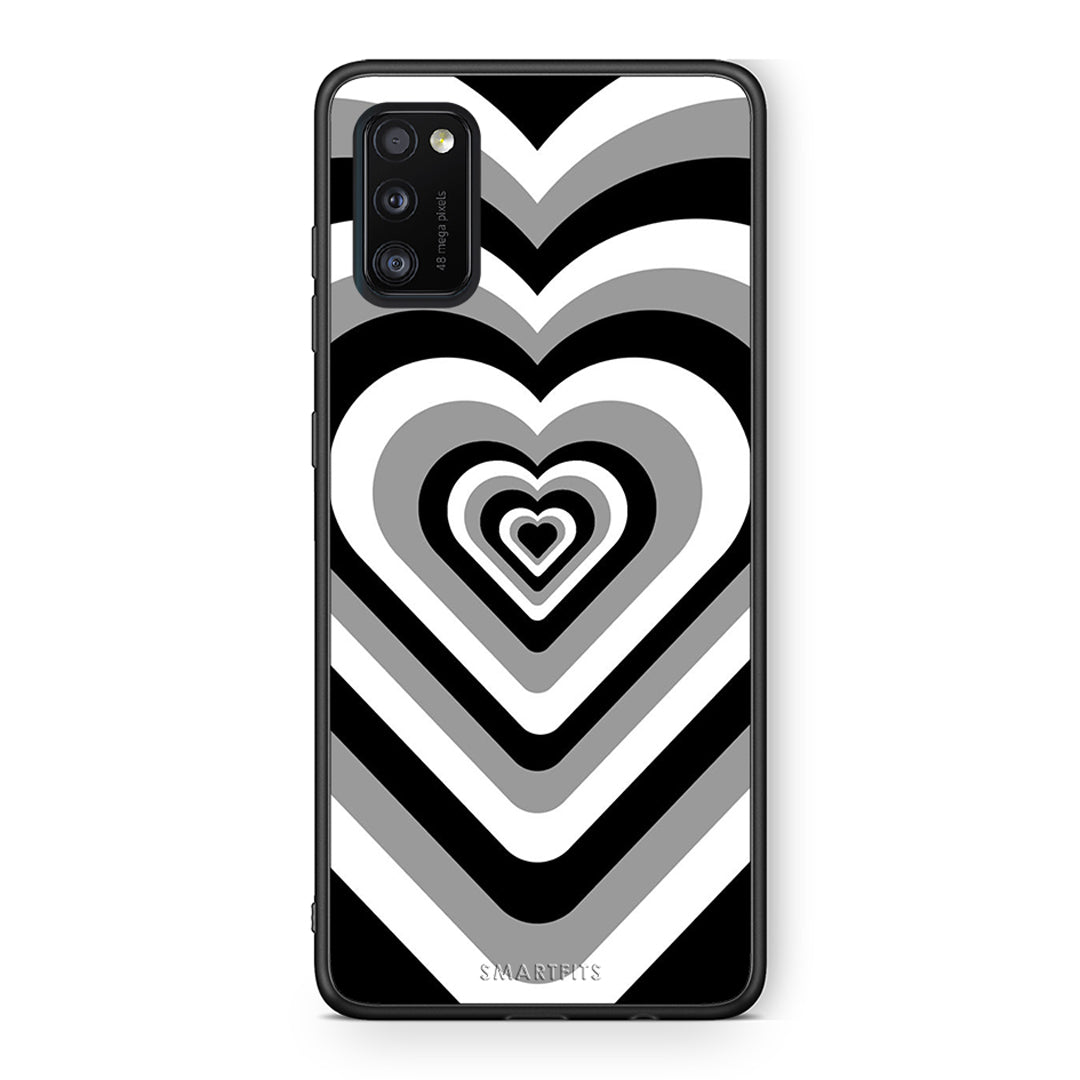 Black Hearts - Samsung Galaxy A41 case
