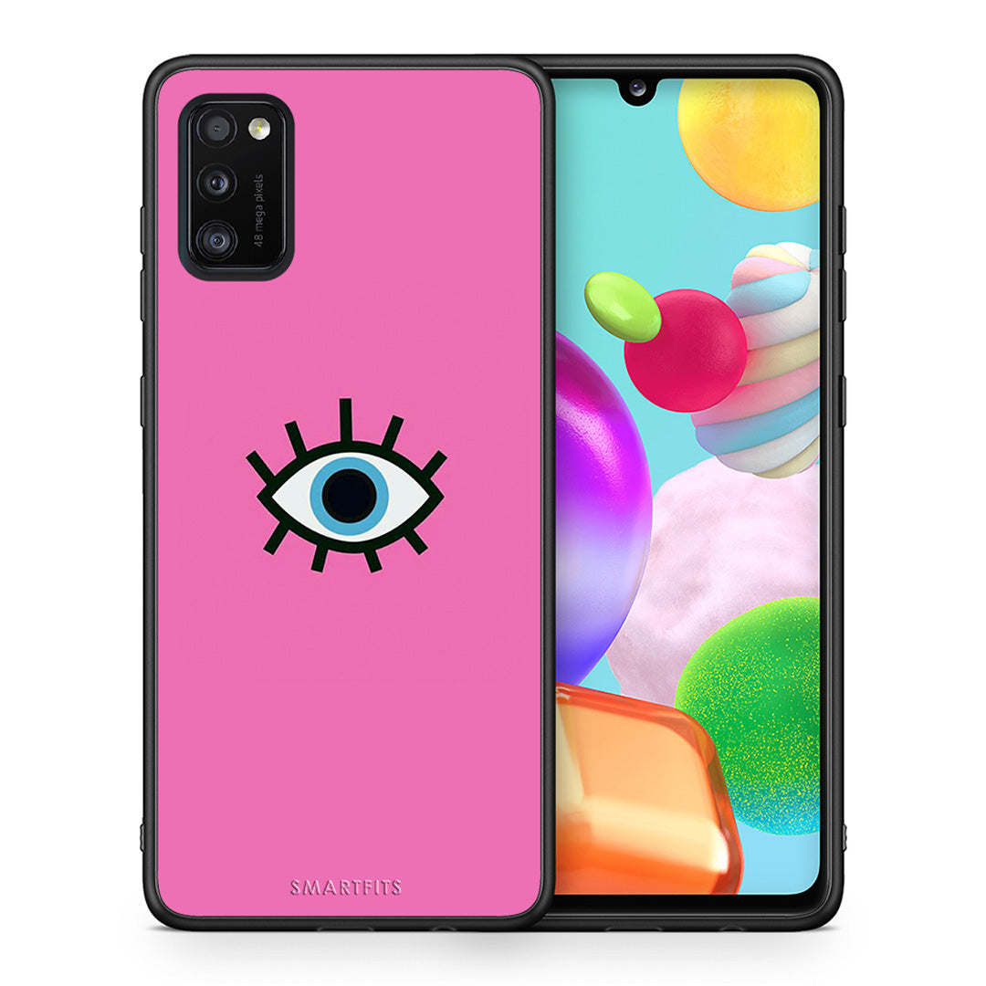 Blue Eye Pink - Samsung Galaxy A41 case