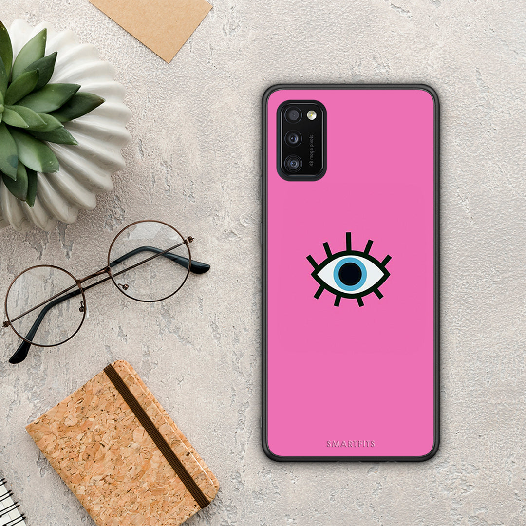 Blue Eye Pink - Samsung Galaxy A41 case