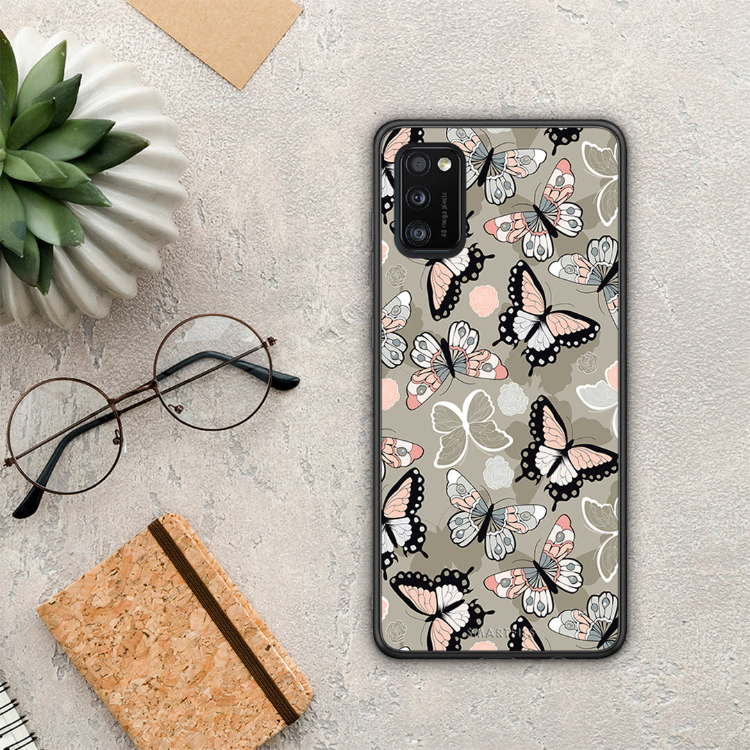Boho Butterflies - Samsung Galaxy A41 case