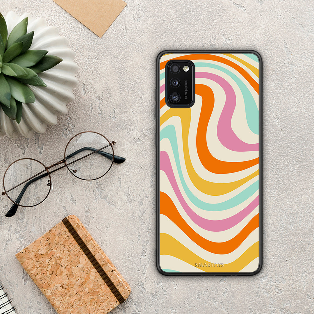 Colorful Waves - Samsung Galaxy A41 case