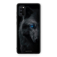 Thumbnail for Samsung A41 Dark Wolf θήκη από τη Smartfits με σχέδιο στο πίσω μέρος και μαύρο περίβλημα | Smartphone case with colorful back and black bezels by Smartfits