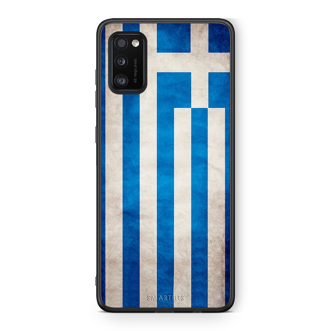 4 - Samsung A41 Greece Flag case, cover, bumper