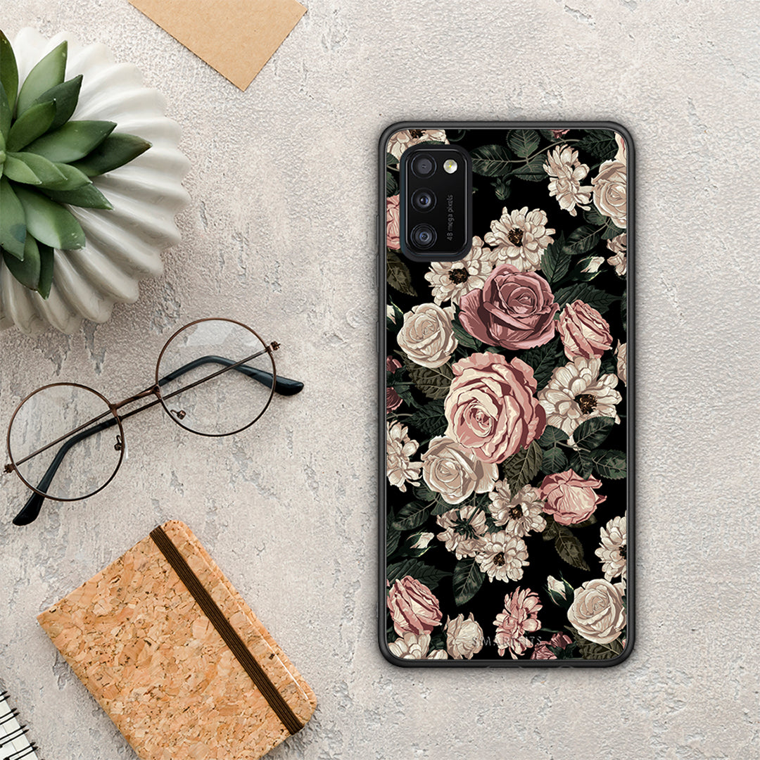Flower Wild Roses - Samsung Galaxy A41 case