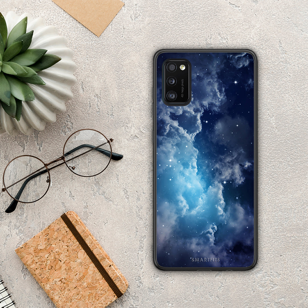 Galactic Blue Sky - Samsung Galaxy A41 case