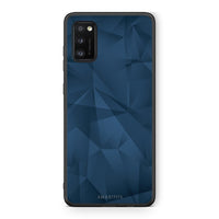 Thumbnail for 39 - Samsung A41  Blue Abstract Geometric case, cover, bumper