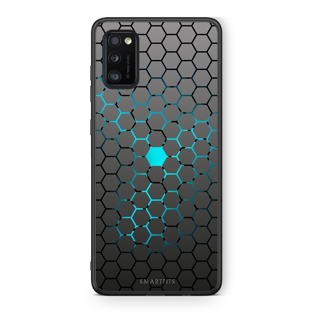 40 - Samsung A41  Hexagonal Geometric case, cover, bumper