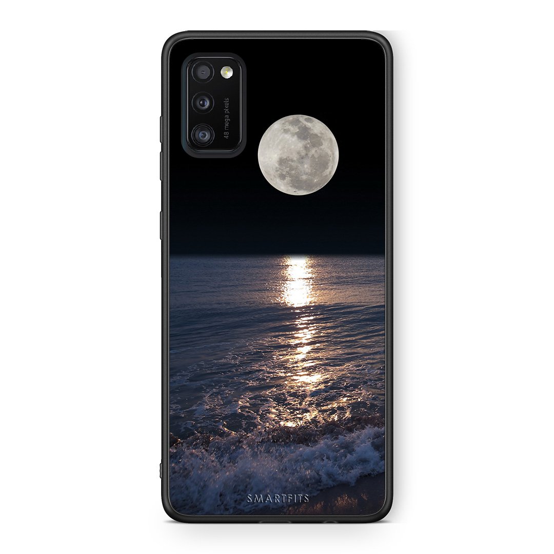 4 - Samsung A41 Moon Landscape case, cover, bumper