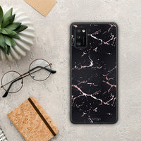 Thumbnail for Marble Black Rosegold - Samsung Galaxy A41 case