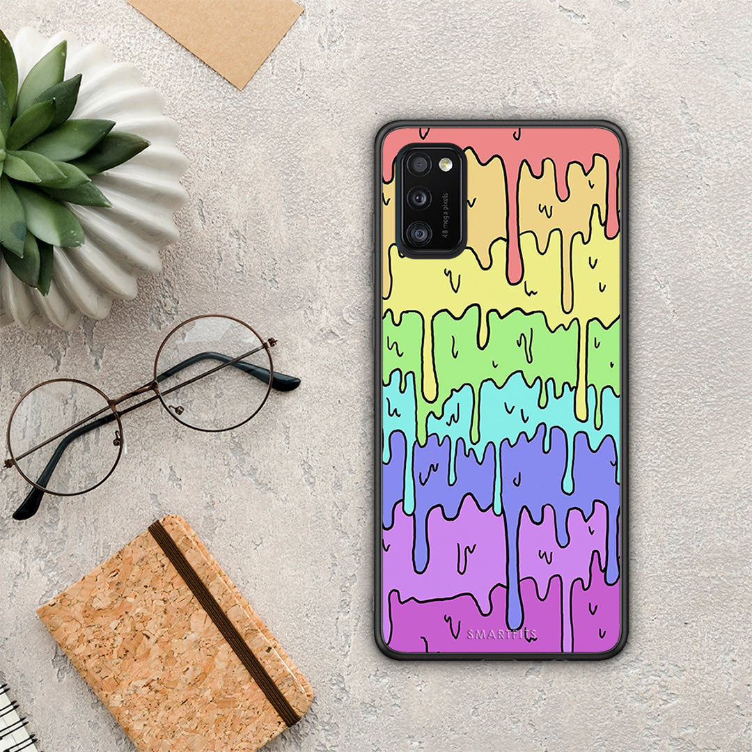 Melting Rainbow - Samsung Galaxy A41 case