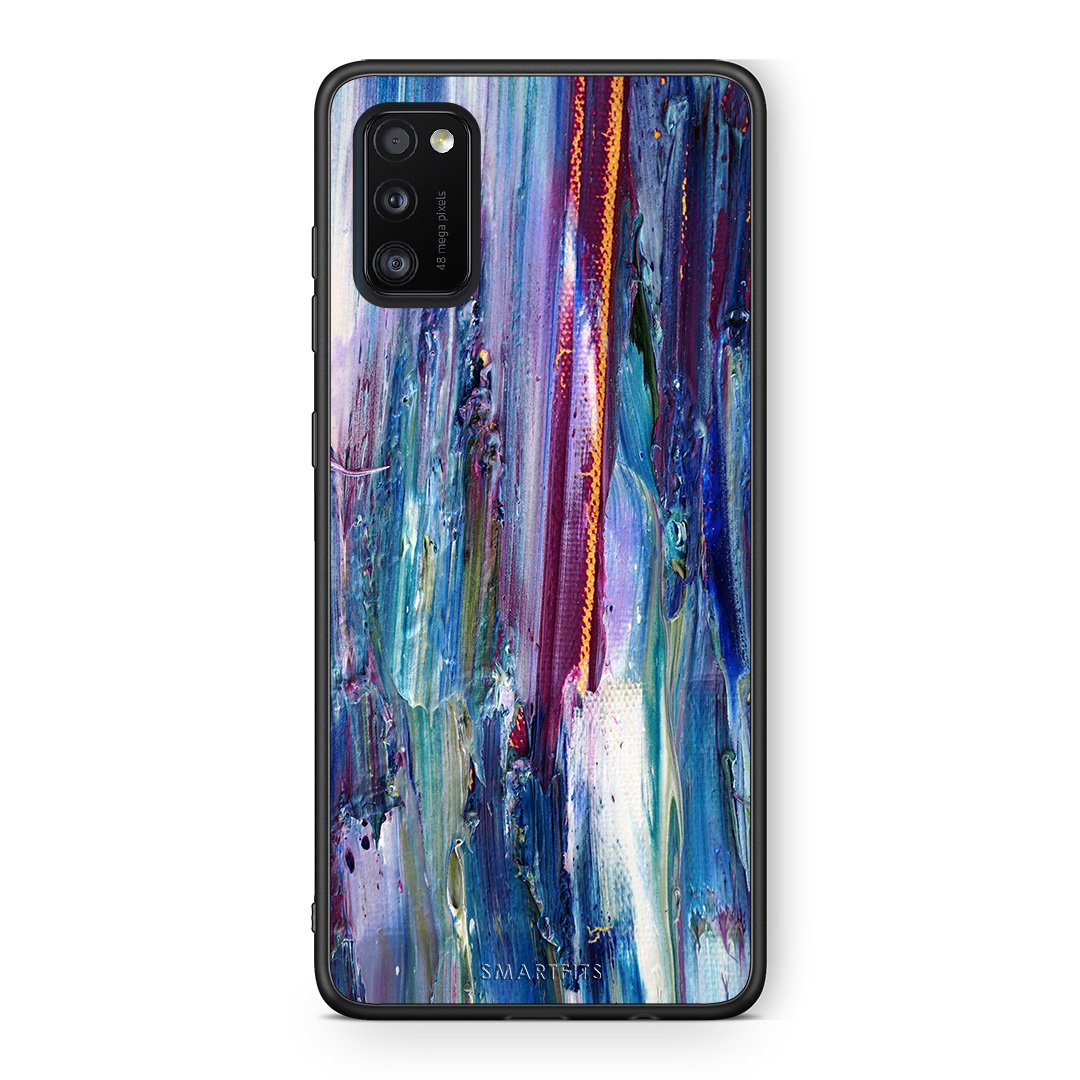 99 - Samsung A41  Paint Winter case, cover, bumper