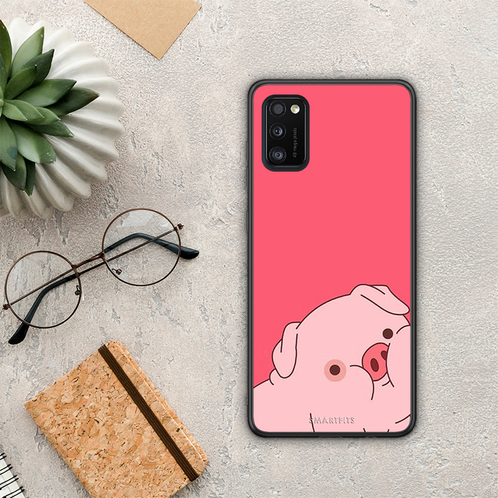 Pig Love 1 - Samsung Galaxy A41 θήκη