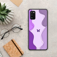 Thumbnail for Purple Mariposa - Samsung Galaxy A41 case