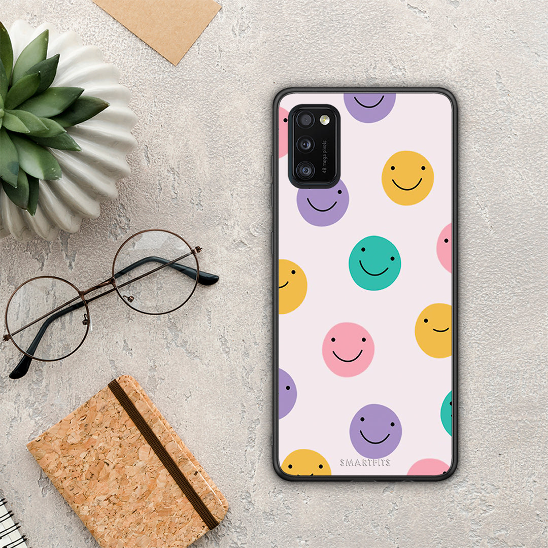 Smiley Faces - Samsung Galaxy A41 case