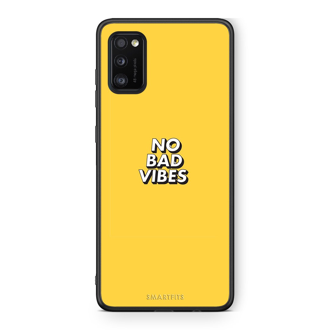 4 - Samsung A41 Vibes Text case, cover, bumper