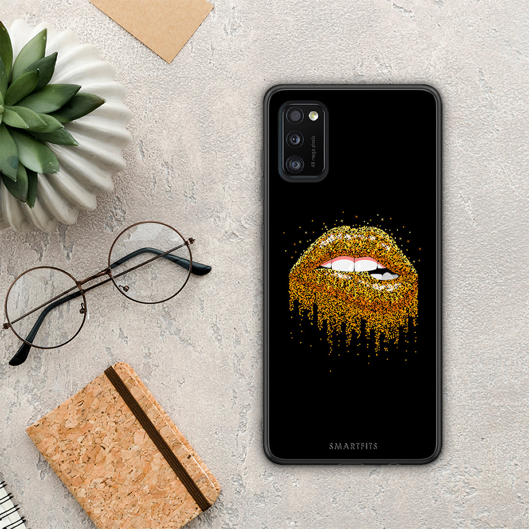 Valentine Golden - Samsung Galaxy A41 case