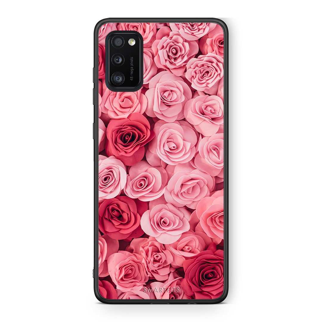 4 - Samsung A41 RoseGarden Valentine case, cover, bumper