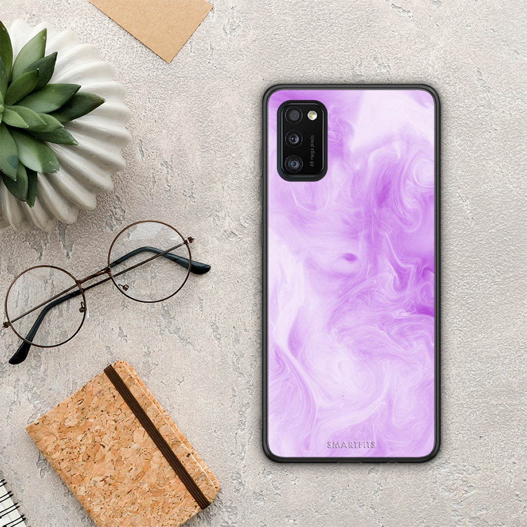 Watercolor Lavender - Samsung Galaxy A41 case