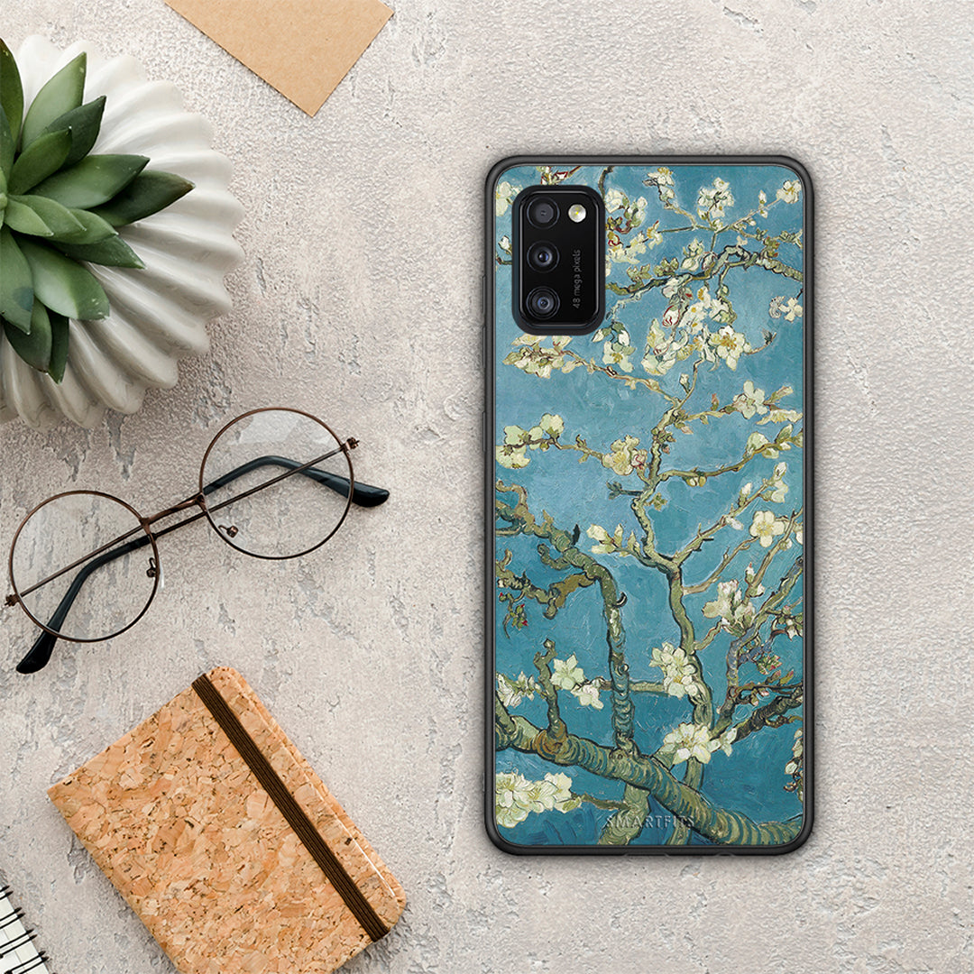 White Blossoms - Samsung Galaxy A41 case