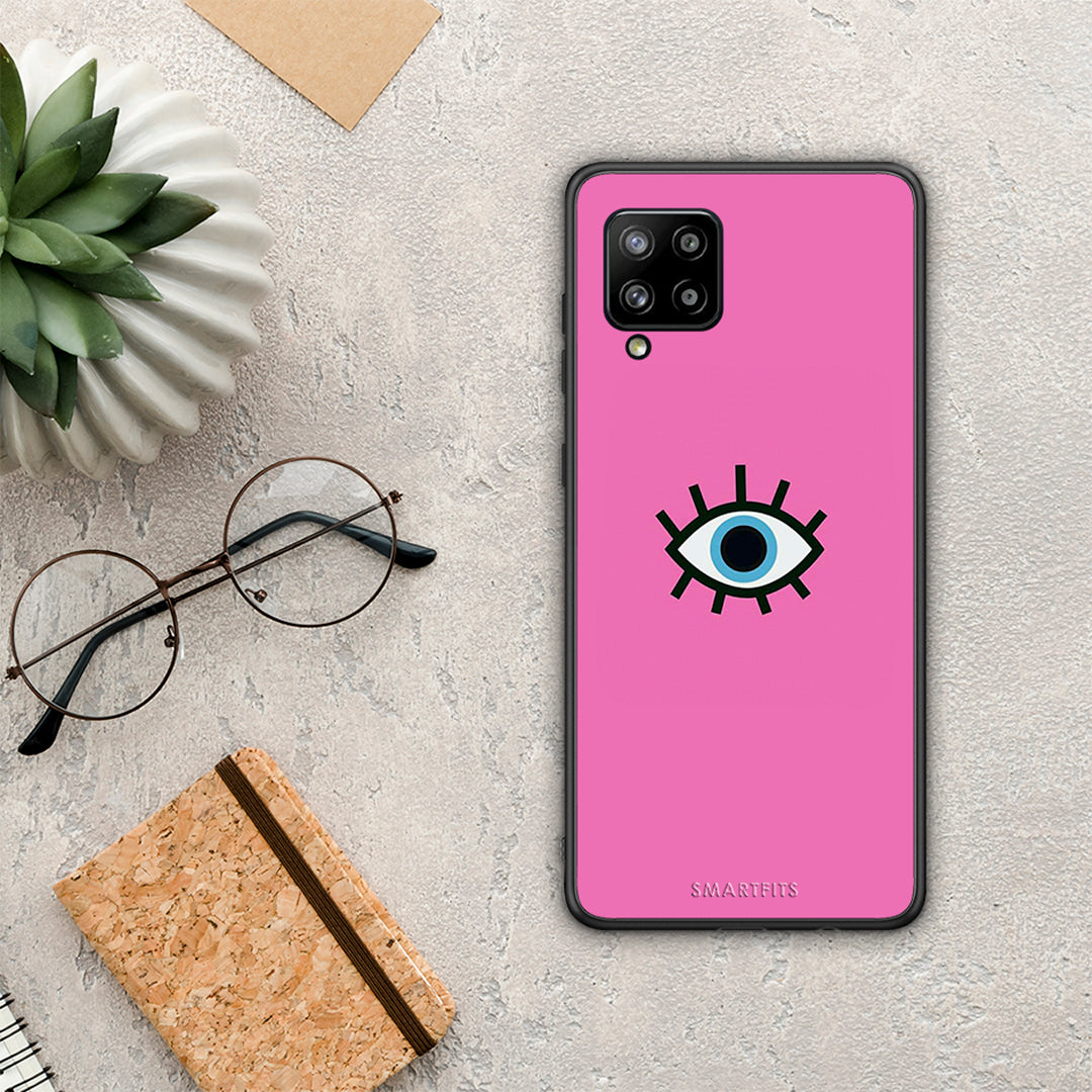 Blue Eye Pink - Samsung Galaxy A42 case