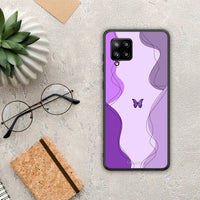 Thumbnail for Purple Mariposa - Samsung Galaxy A42 case