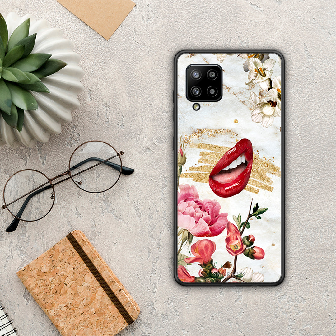 Red Lips - Samsung Galaxy A42 case