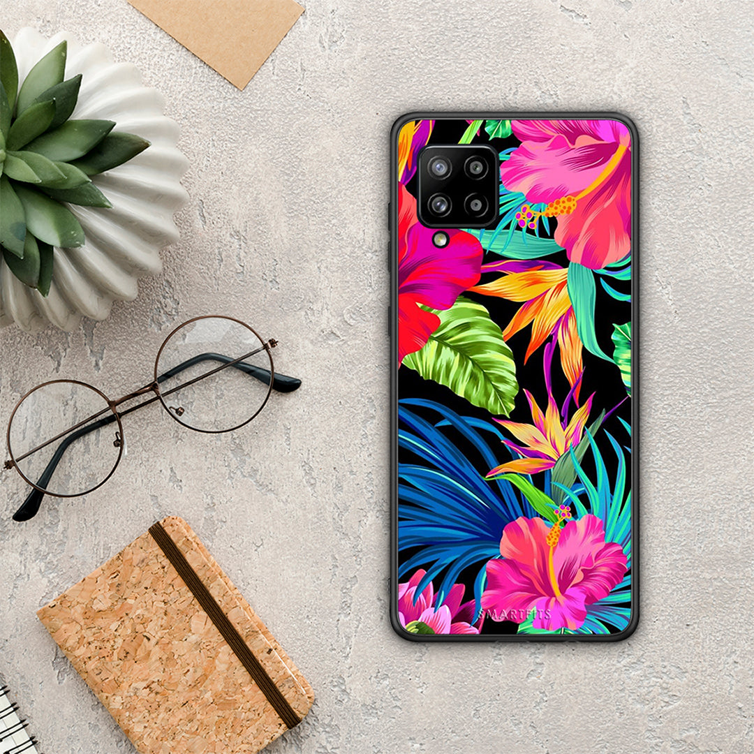 Tropical Flowers - Samsung Galaxy A42 case