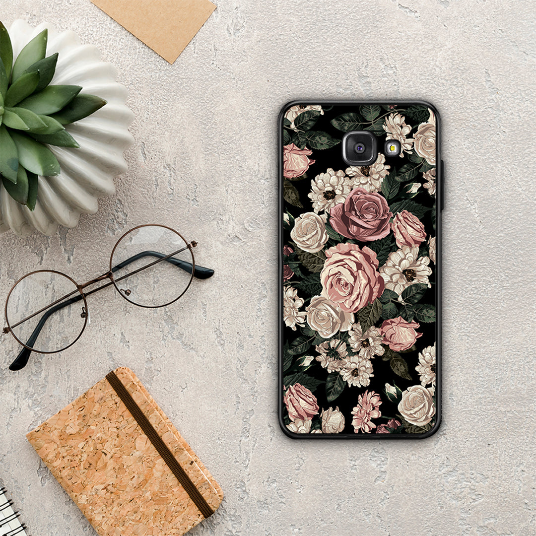 Flower Wild Roses - Samsung Galaxy A5 2017 case