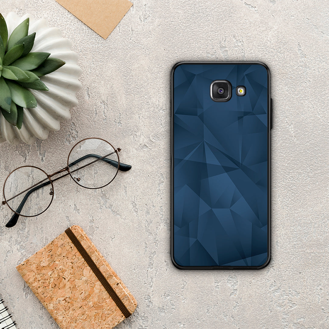 Geometric Blue Abstract - Samsung Galaxy A5 2017 case