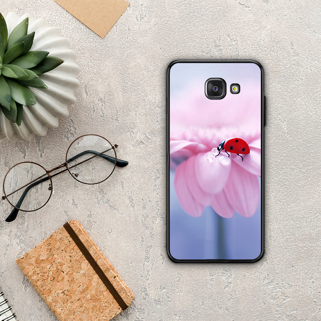 Ladybug Flower - Samsung Galaxy A5 2017 θήκη