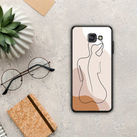 Thumbnail for Lineart Woman - Samsung Galaxy A5 2017 case