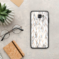 Thumbnail for Marble Gold Geometric - Samsung Galaxy A5 2017 case