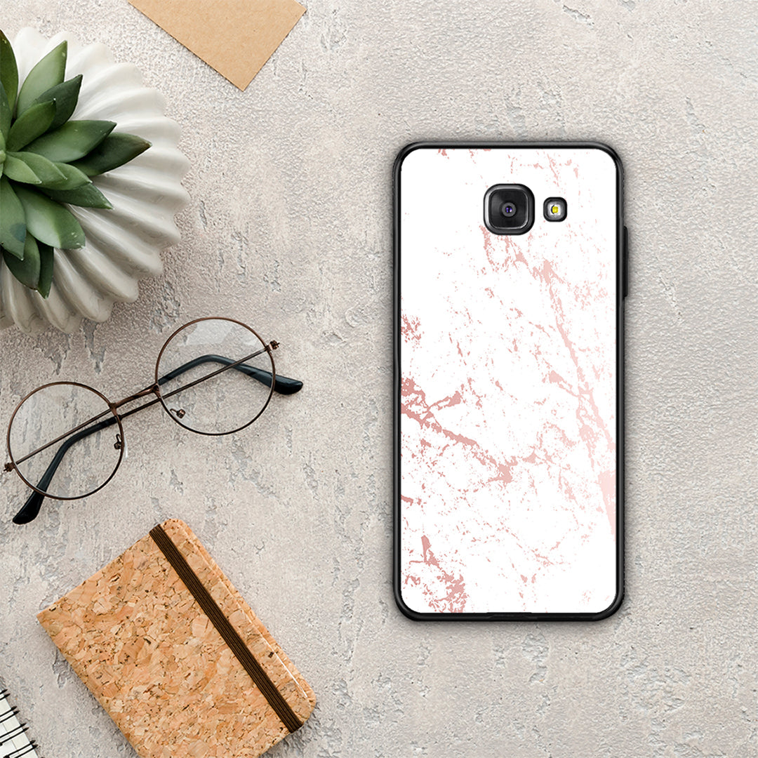Marble Pink Splash - Samsung Galaxy A5 2017 case