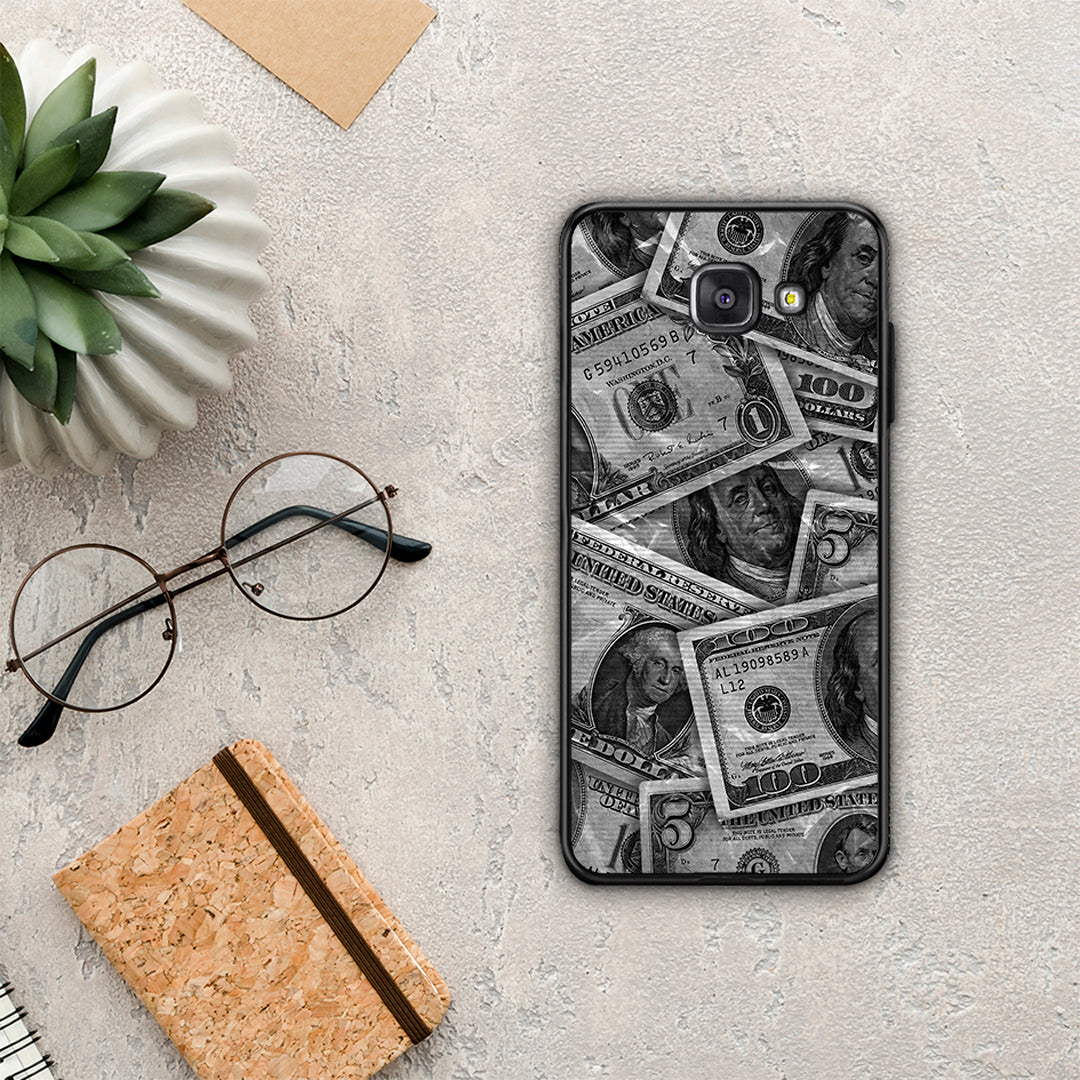 Money Dollars - Samsung Galaxy A5 2017 case