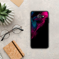 Thumbnail for Watercolor Pink Black - Samsung Galaxy A5 2017 case