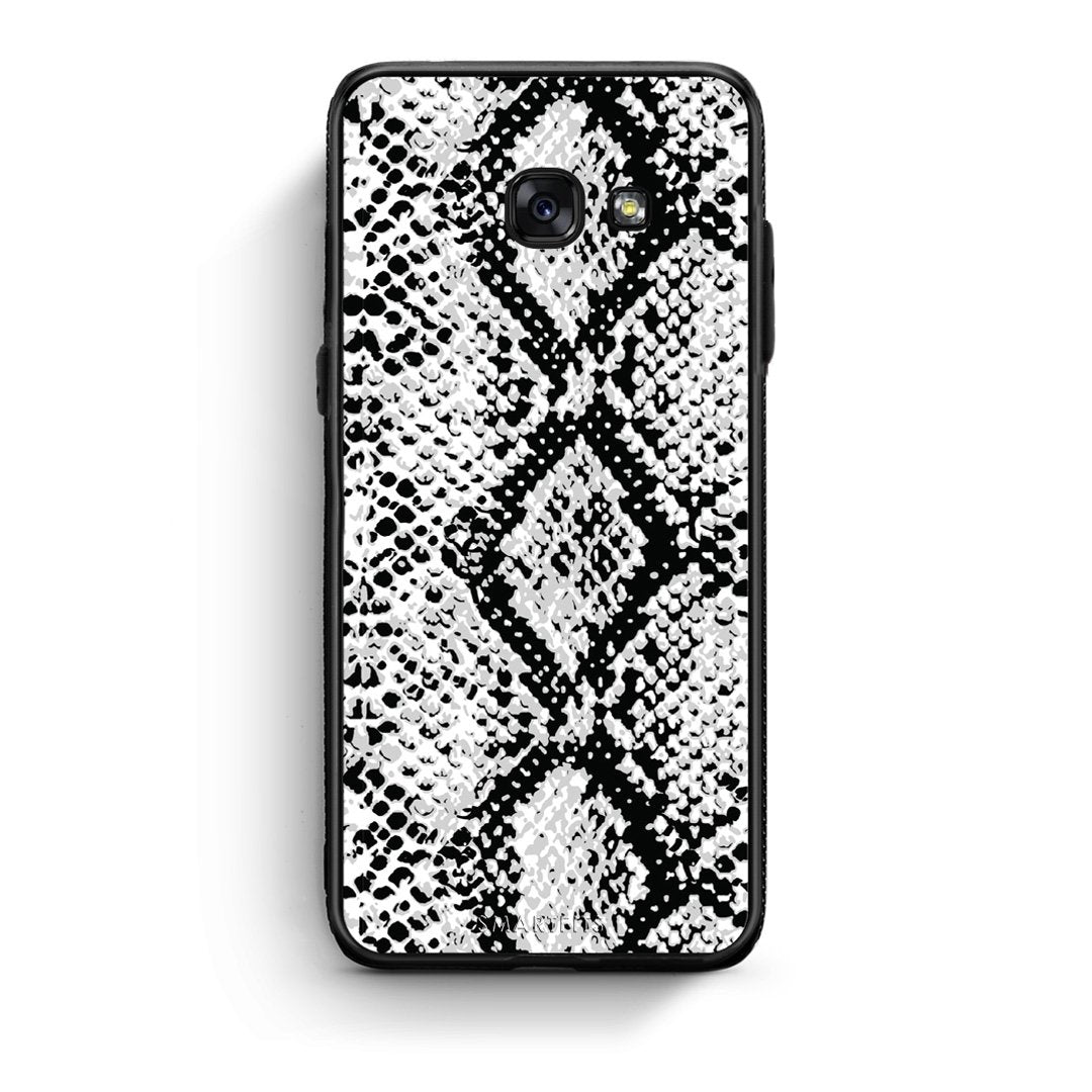24 - Samsung A5 2017 White Snake Animal case, cover, bumper