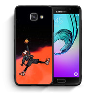 Thumbnail for Θήκη Samsung A5 2017 Basketball Hero από τη Smartfits με σχέδιο στο πίσω μέρος και μαύρο περίβλημα | Samsung A5 2017 Basketball Hero case with colorful back and black bezels