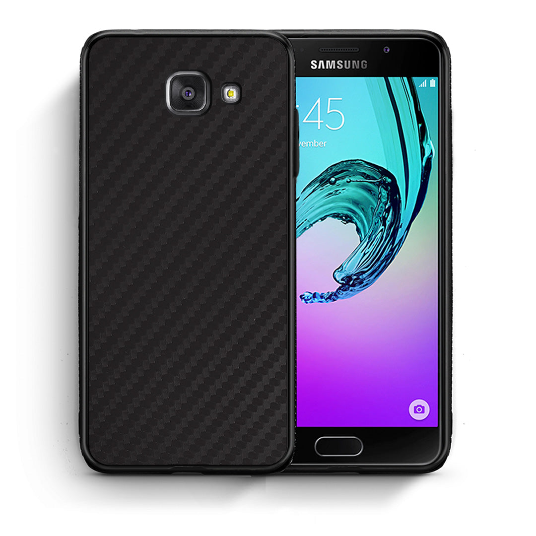 Θήκη Samsung A5 2017 Carbon Black από τη Smartfits με σχέδιο στο πίσω μέρος και μαύρο περίβλημα | Samsung A5 2017 Carbon Black case with colorful back and black bezels