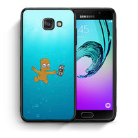 Thumbnail for Θήκη Samsung A5 2017 Chasing Money από τη Smartfits με σχέδιο στο πίσω μέρος και μαύρο περίβλημα | Samsung A5 2017 Chasing Money case with colorful back and black bezels