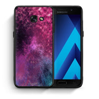 Thumbnail for Θήκη Samsung A5 2017 Aurora Galaxy από τη Smartfits με σχέδιο στο πίσω μέρος και μαύρο περίβλημα | Samsung A5 2017 Aurora Galaxy case with colorful back and black bezels