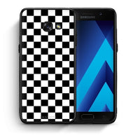 Thumbnail for Θήκη Samsung A5 2017 Squares Geometric από τη Smartfits με σχέδιο στο πίσω μέρος και μαύρο περίβλημα | Samsung A5 2017 Squares Geometric case with colorful back and black bezels